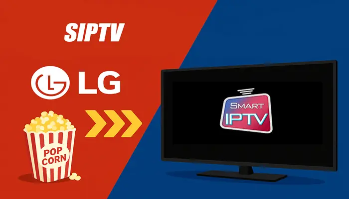 SIPTV comme app iptv pour lg